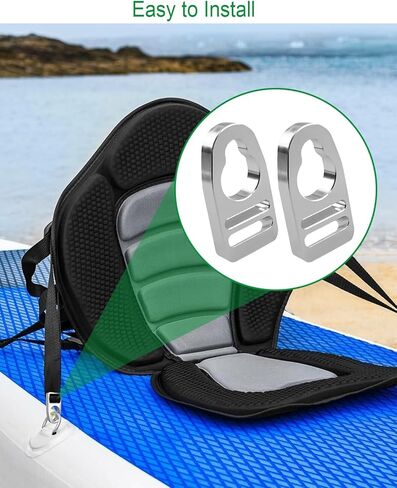 Premium Aluminum Strap Buckle Clips for Kayak Seats, Seat Strap Buckle Clips Replacement Kit, Kayak Repair Clips and Accessories in Kuwait