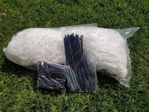 Premier 12 X 6 Ft. AYSO Youth Regulation Size Soccer Goal w/Weatherproof 4mm Net. 50MM Diameter Powder Coated/Corrosion Resistant Frame. 12x6 Foot Practice Aid. ONE Year Warranty! in Saudi Arabia