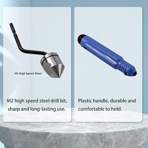 مجموعة أدوات إزالة الأزيز من CNQLIS، أداة إزالة الأزيز اليدوية أداة إزالة الأزيز اليدوية للألومنيوم والنحاس والصلب والبلاستيك والخشب in Kuwait