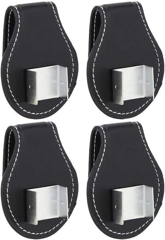 Billiard Chalk Holder Billiard Pool Cue Chalk Clip Holder PU Pouch Bag for Billiard Cue Snooker Accessory in Saudi Arabia