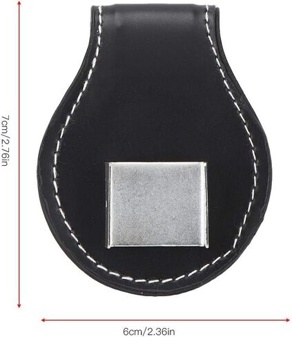 Billiard Chalk Holder Billiard Pool Cue Chalk Clip Holder PU Pouch Bag for Billiard Cue Snooker Accessory in Saudi Arabia