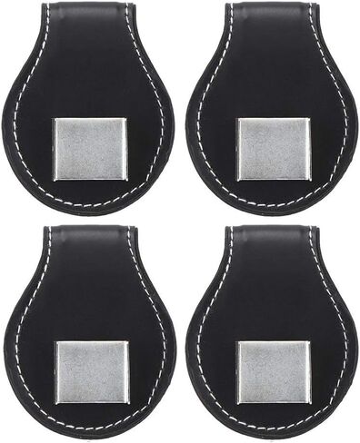 Billiard Chalk Holder Billiard Pool Cue Chalk Clip Holder PU Pouch Bag for Billiard Cue Snooker Accessory in Saudi Arabia