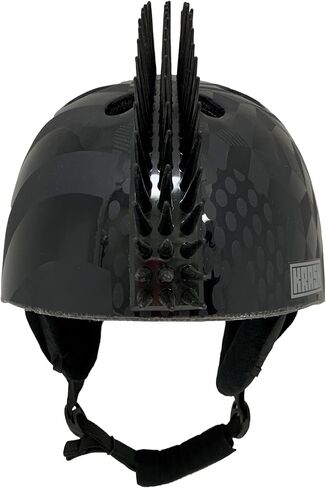 Krash! Matte Black Snow Helmet in Saudi Arabia