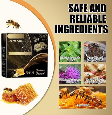 Bee Venom Patches, Bee Venom Lymphatic Drainage Navel Patches,Bee Venom Patches for Women and Men (40) in Saudi Arabia