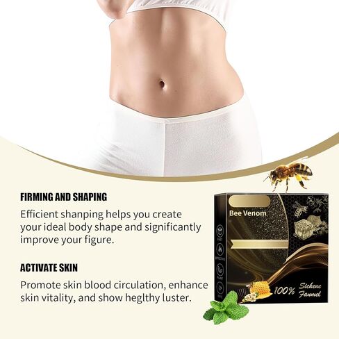Bee Venom Patches, Bee Venom Lymphatic Drainage Navel Patches,Bee Venom Patches for Women and Men (40) in Saudi Arabia