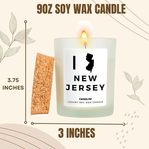 Michigan State Candle | Gift Box Included | 12oz Luxury Candle Soy Wax Vanilla Blend Michigan Gift | Mitten State Gifts | Unique Gift Candles Thinking of YouCabin Vibes, or House Decor in Saudi Arabia