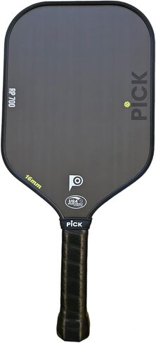PiCK TRP700 Professional Raw Carbon Fiber Pickleball Paddles, Unibody Foam Injected, Thermoformed Polypropylene Honeycomb Core, USA Pickleball Approved (TRP700) in Saudi Arabia