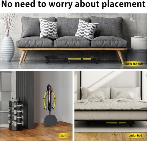 جهاز تدريب AB متعدد الوظائف 4 في 1 من VIVITORY، جهاز تدريب أساسي وبطن، جهاز يعسوب قابل للتعديل، تدريب القوة لكامل الجسم، معدات اللياقة البدنية المنزلية in Kuwait