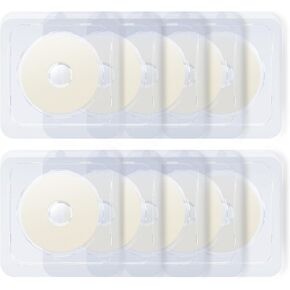 10PCS Ostomy Barrier Rings, 2mm No Leaking Barrier Ostomy Supplies, Hydrocolloid Skin Extender Rings for Colostomy Bags