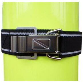 Typhoon Tank Band with Stainless Steel Cam Buckle for Scuba Divers B.C.D.s