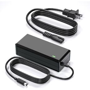 VHBW 42V for Volpam Electric Scooter Charger Compatible with VOLPAM SP06 / SP03 / SP06 GS / SPT7 SP03 Electric Scooter