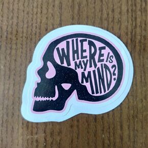 (Pack of 3) Tyler Durden Fight Club Where is My Mind Sticker 3 inch
