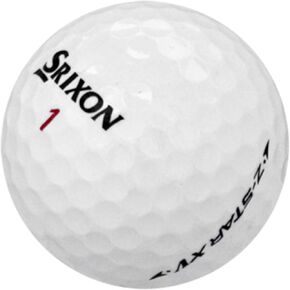 LostGolfBalls - 24 Srixon Z-Star XV Golf Balls in Near Mint Condition, AAAA Quality, Recycled Used Golf Balls, Best Value Golf Balls, White