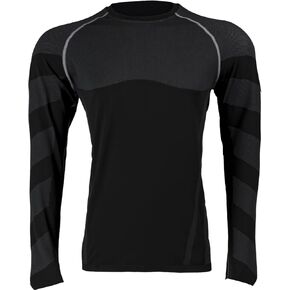 LIN PERFORMANCE Men's Long Sleeve Compression Shirts Sports Base Layer Athletic Quick Dry Running Shirt