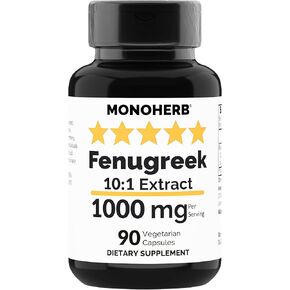 Fenugreek Extract 1000 mg - 90 Vegetarian Capsules
