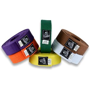 Revansh Martial Arts Belt - Uniform Rank Belt for Karate, Judo, Aikido, Taekwondo - Unisex Belt for Kids Adults
