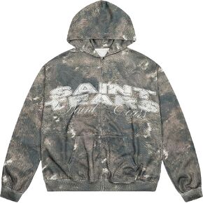 WWCD Hip Hop Earth First Coat Full Zip Jacket Graphic Printing Jacket Coat Men's Heavyweight Coat in Saudi Arabia