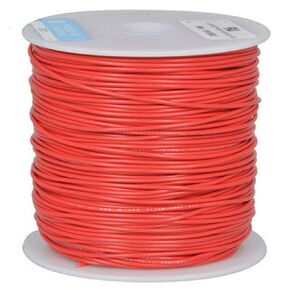 Jameco ValuePro 22 AWG Stranded Tinned-Copper Hook-Up Wire Red PVC Insulated UL1569 500 Feet