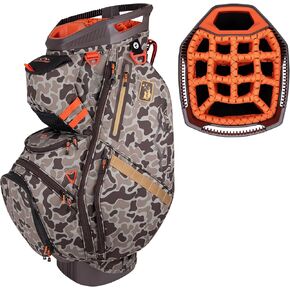 Sun Mountain C-130 14 Way Golf Bag with Full-Length Dividers and 11 Pockets for Ultimate Convenience - Lightweight Golf Cart Bag with Cart Strap Pass-Through Ideal for Golf Carts - Duck Hunter