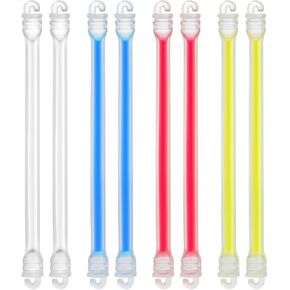 8 Pcs Tennis Racket Dampener Soft Silicone Racket Shock Absorbers to Reduce Vibration Long Tennis Racquet Vibration Dampener Racquet Accessories for Tennis Player Sports Favor