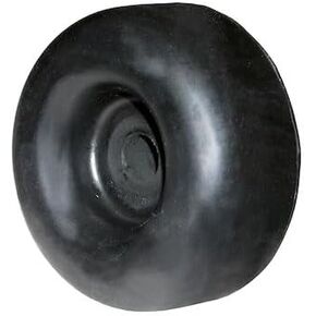 Round Rubber Bumper - 2-1/2 Diameter X 1 INCH HIGH - Black