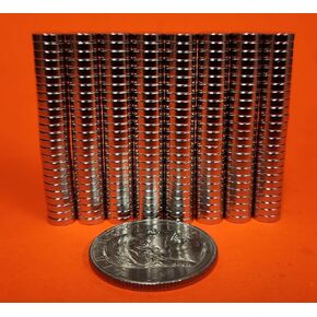 Super Strong 200 Neodymium Magnets 1/4 in X 1/16 Permanent Magnet disc, The World’s Strongest & Most Powerful Rare Earth Magnets