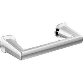 DELTA FAUCET Rubber Limited 772500-BL Galeon Wall Mount Pivot Arm Toilet Paper Holder Bath Hardware Accessory in Matte Black