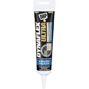 DAP Dynaflex Ultra Advanced Exterior Sealant, White, 5.5 Oz (7079818208)