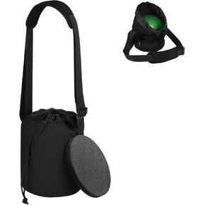 Cosmos Shot Put Carry Bag Shot Put Ball Shoulder Bag Portable Shot Put Storage Bag Crossbody Bag with Adjustable Strap and Foam Pad for Carrying Single Shot Put Ball from 6 LBS to 16 LBS
