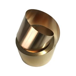 Phosphor Copper Foil Sheet Metal 0.1mm x 20mm x 1000mm, 1PCS Thin Phosphor Copper Flash Roll Sheet for Craft Crafting 0.1mm Thick Thickness 1000mm 1m 1 Meters Long from Bopaodao
