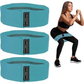 PATIKIL Booty Resistance Bands for Working Out Non-Slip Workout Fabric Resistance Loop Elastic for Women Men Hip Leg Gym
