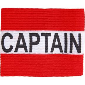 Crown Sporting Goods Captain Armband, Youth Size Team Sports Athletic Accessory, One-Size Elastic