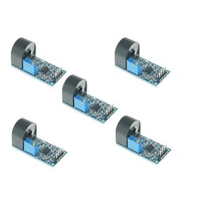 Set of 5 Ultrasonic ZMCT103C Sensor Modules, 3.3-5V, Blue and Black