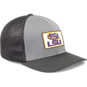 Pacific Headwear Standard NCAA Collegiate Fusion Trucker Cap-Closed Back, Breathable Mesh, College Team Logo Hat