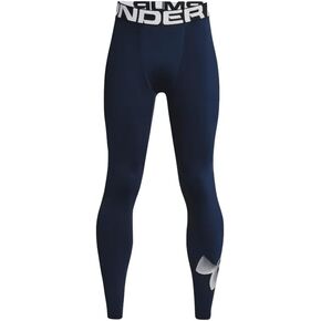 Under Armour Boys UA ColdGear Armour Leggings, Academy, Small