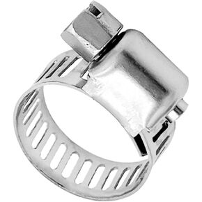 Hose Clamps Assortment Kit, Stainless Steel, 178PCS 9 Sizes Adjustable 1/4"-2"(6-51mm) Worm Gear Hose Clamp, Heavy Duty Hose Clamps for Automotive, Pipe, Radiator Plumbing and Fuel Line