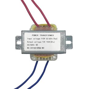 12V/10W AC/AC Power Transformer, Input 110V 50/60HZ Single-Phase Transformer,Step Down Transformer 110v to 12vac Power Converters Control Transformer