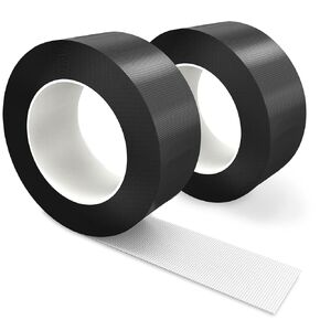 2-Pack Gaffers Tape 30 Yards x 2 Inch - Waterproof,Matte Gaffer Stage Tape - Gaff Cloth Tape for Photography, Filming Backdrop(Black)
