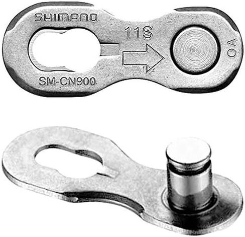 Shimano SM-CN900 Quick Link for Shimano Chain, 11-Speed, Pack of 2 - MRRP 11.99 in Saudi Arabia