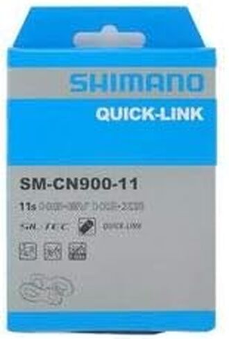 Shimano SM-CN900 Quick Link for Shimano Chain, 11-Speed, Pack of 2 - MRRP 11.99 in Saudi Arabia