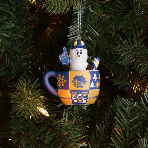 FOCO NBA Unisex-Adult NBA Team Logo Holiday Tree Smores Mug Ornament in Saudi Arabia