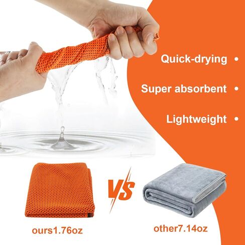 4Pack Cooling Towel (40"x12"), Cooling Towel for Neck and Face, Sweat Towels for Sport, Soft Breathable Gym Sport Towels for Man Woman, Cooling Sweat Rags for Running Workout, Ice Towels Keep Cool in Saudi Arabia