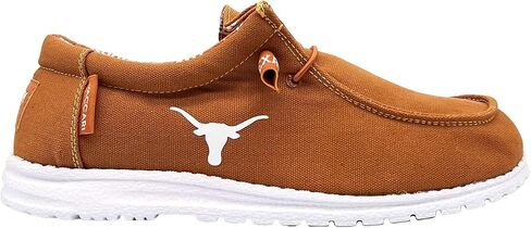 Vaccari Men's Nate NCAA Slip-On Canvas Loafers | Comfortable & Light-Weight Casual Shoes in Saudi Arabia