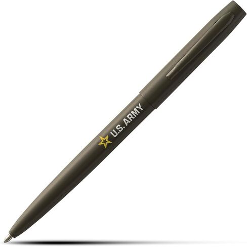 قلم Fisher Space Cerakote M4H Cap-O-Matic Series - قلم حبر جاف قابل للسحب + طلاء بوليمر سيراكوت - O.D أخضر - نجمة الجيش الأمريكي in Kuwait
