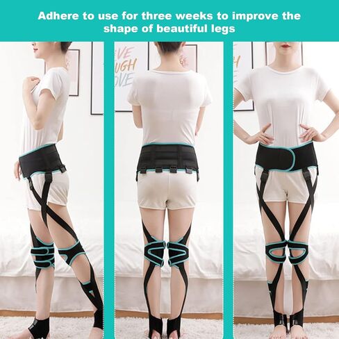 Leg Correction Belt, Polyurethane Leg Corrector Strap, High Elasticity Straighten Beauty O X Type Leg Correction Bandage for Adults(M) in Saudi Arabia