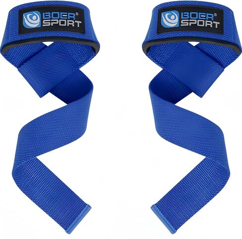 FA-12 Padded Lifting Straps for Weightlifting - Non-Slip Wrist Support for Gym, Deadlifts, Pull-Ups - Sturdy Workout Gear for Men & Women - Exercise Essentials. Lifting Straps (1 Pair) in Saudi Arabia