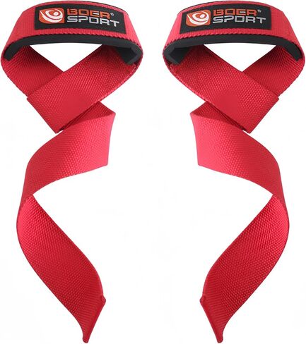 FA-12 Padded Lifting Straps for Weightlifting - Non-Slip Wrist Support for Gym, Deadlifts, Pull-Ups - Sturdy Workout Gear for Men & Women - Exercise Essentials. Lifting Straps (1 Pair) in Saudi Arabia