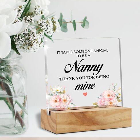 Mother in Law Gifts From Daughter in Law, Gifts for Mother in Law Birthday Christmas Mother's Day, Mother in Law Clear Acrylic Sign Presents in Kuwait