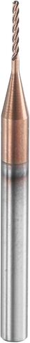 HARFINGTON الكرة نهاية الأنف مطحنة 4 الناي 1/32 "قطر 1/8" عرقوب كربيد التنغستن غير المطلية دوامة CNC راوتر بت 1/4 "طول القطع كرة نهاية واحدة لنحت النقش طحن in Saudi Arabia