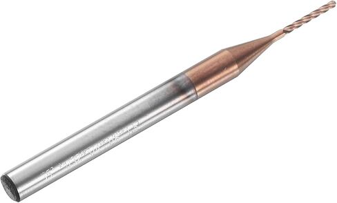 HARFINGTON الكرة نهاية الأنف مطحنة 4 الناي 1/32 "قطر 1/8" عرقوب كربيد التنغستن غير المطلية دوامة CNC راوتر بت 1/4 "طول القطع كرة نهاية واحدة لنحت النقش طحن in Saudi Arabia